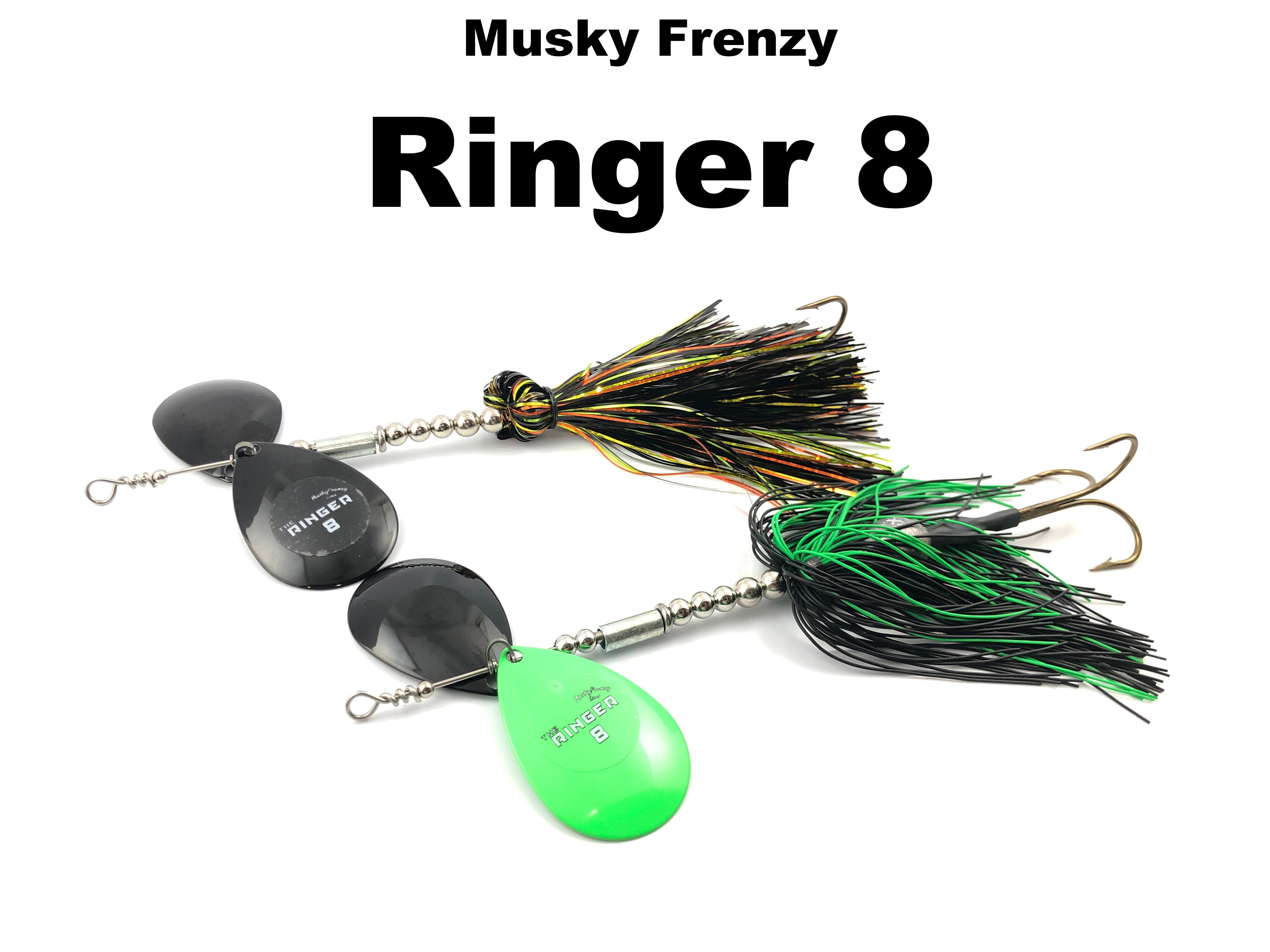 Musky Frenzy Lures Ringer 8 – Team Rhino Outdoors LLC Musky Frenzy Lures Ringer 8 – Team Rhino Outdoors LLC