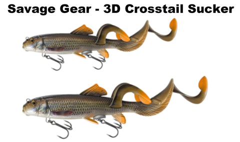 Savage Gear 9" 3D Crosstail Sucker