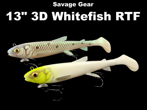 Savage Gear 13" 3D Whitefish RTF