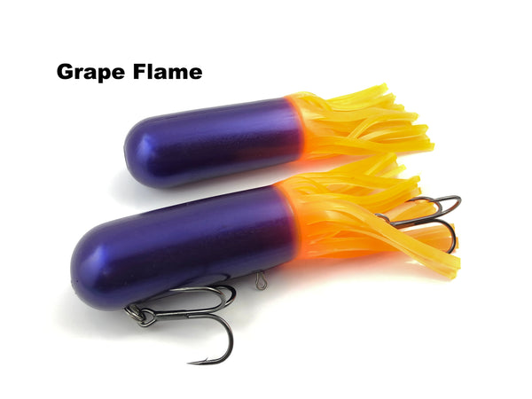 Red October Baits 7.5" Ninja Tubes Shallow