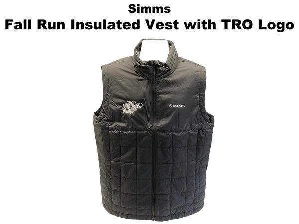 Simms Fall Run Insulated Vest with TRO Logo