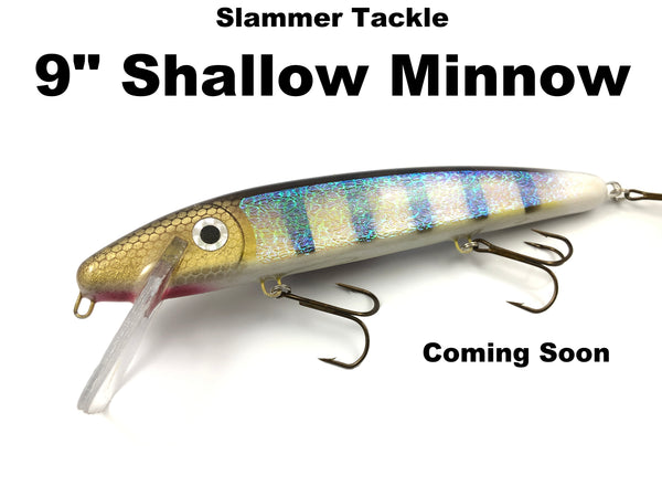 Slammer Tackle 9" Shallow Minnow