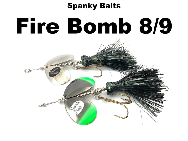 Spanky Baits Fire Bomb (8 - 9 Blades)