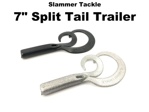 Slammer Tackle 7" Split Tail Trailer (2 Pack)