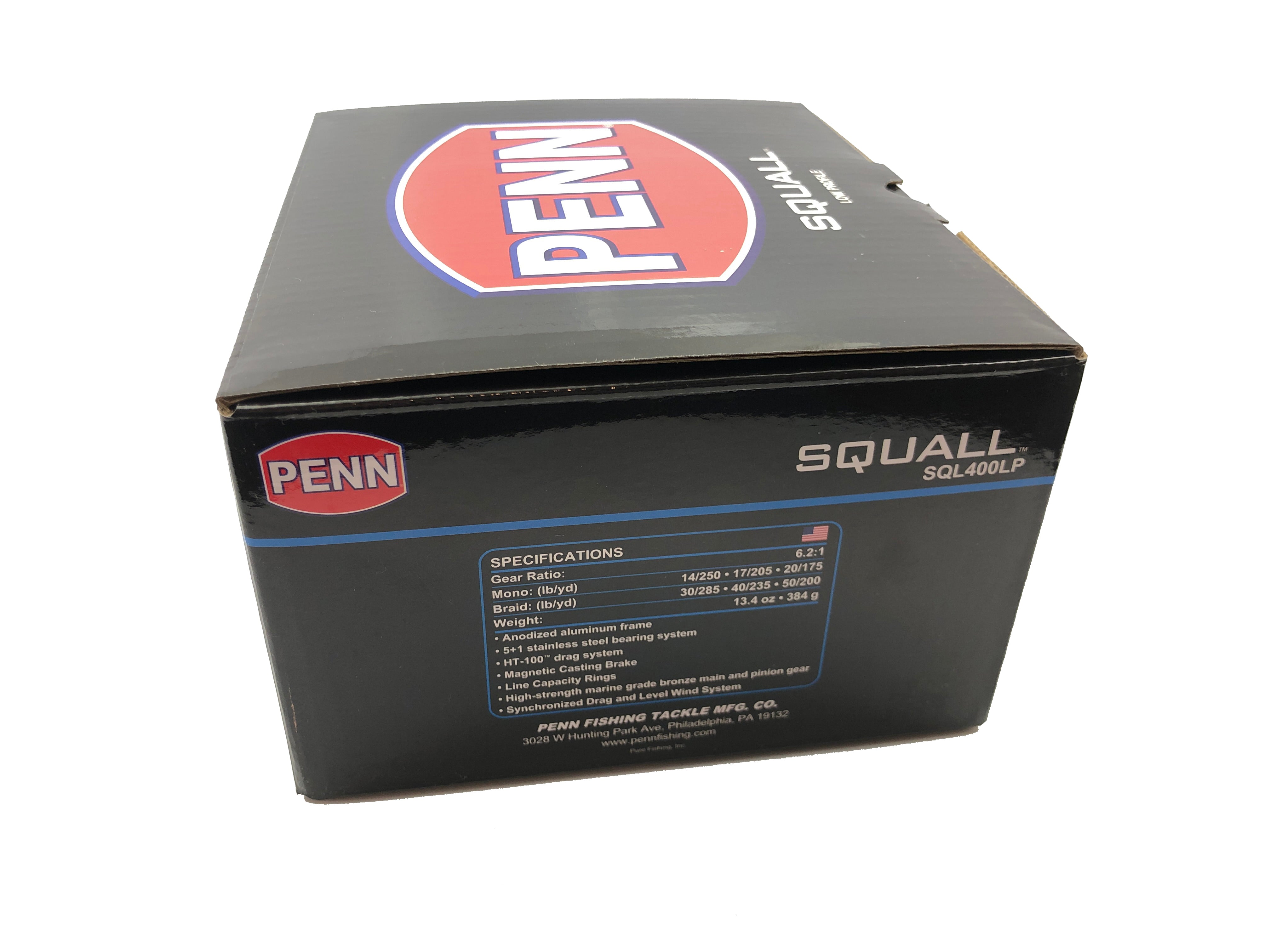 Penn Squall Low Profile Baitcasting Reel - SQL400LP