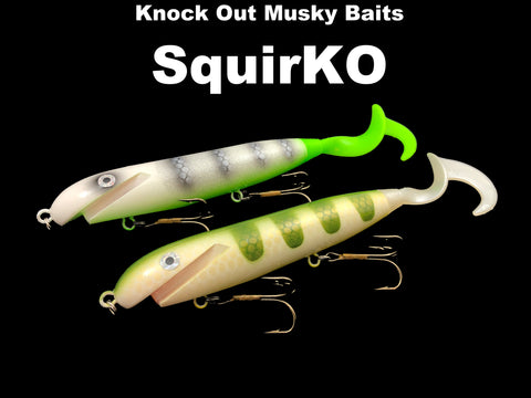 Knock Out Musky Baits SquirKO