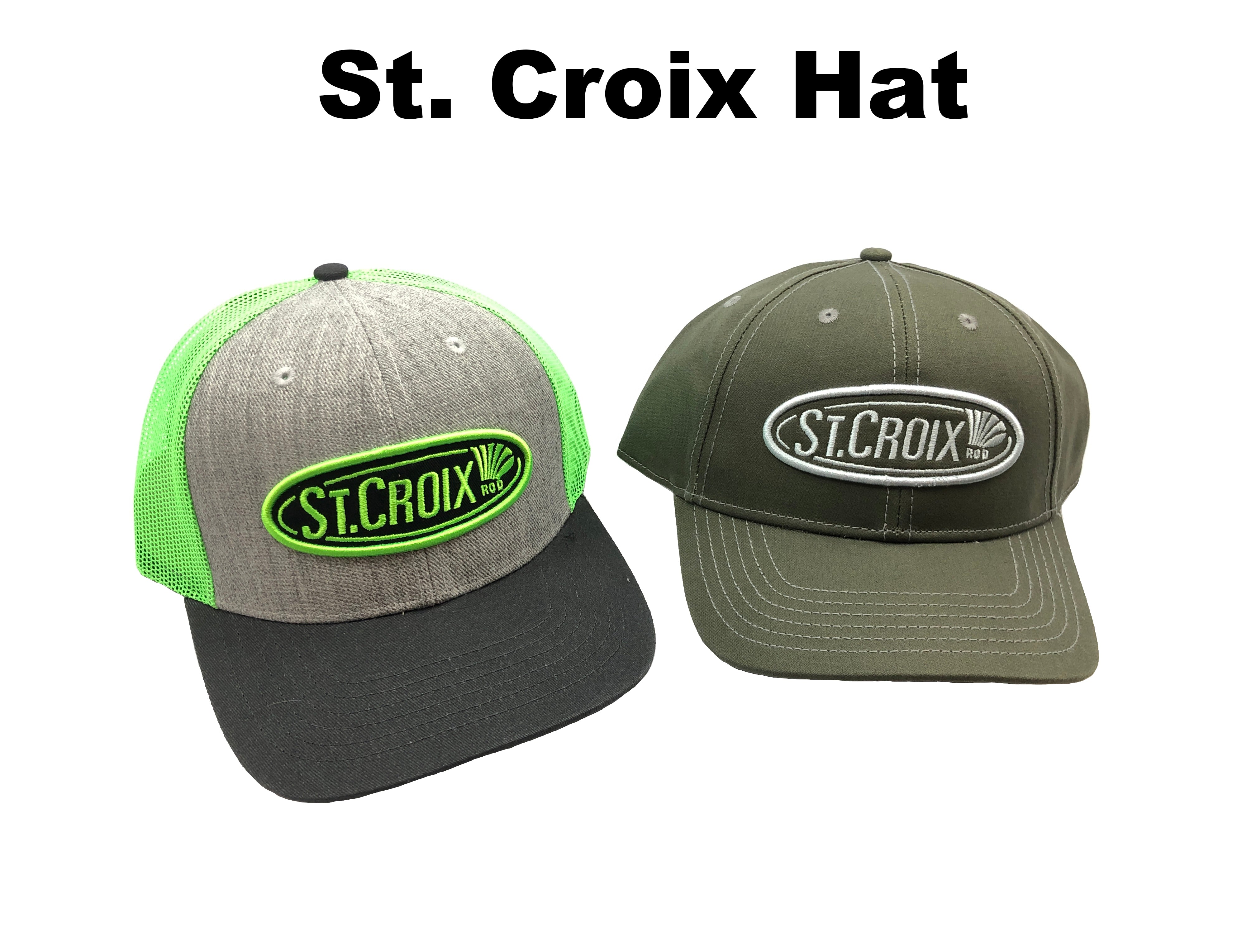 St. Croix, Accessories, 3 2 St Croix Mesh Snapback Fishing Hat Nwt