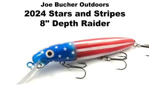 Joe Bucher Outdoors - Limited 2024 Stars and Stripes 8" Depth Raider
