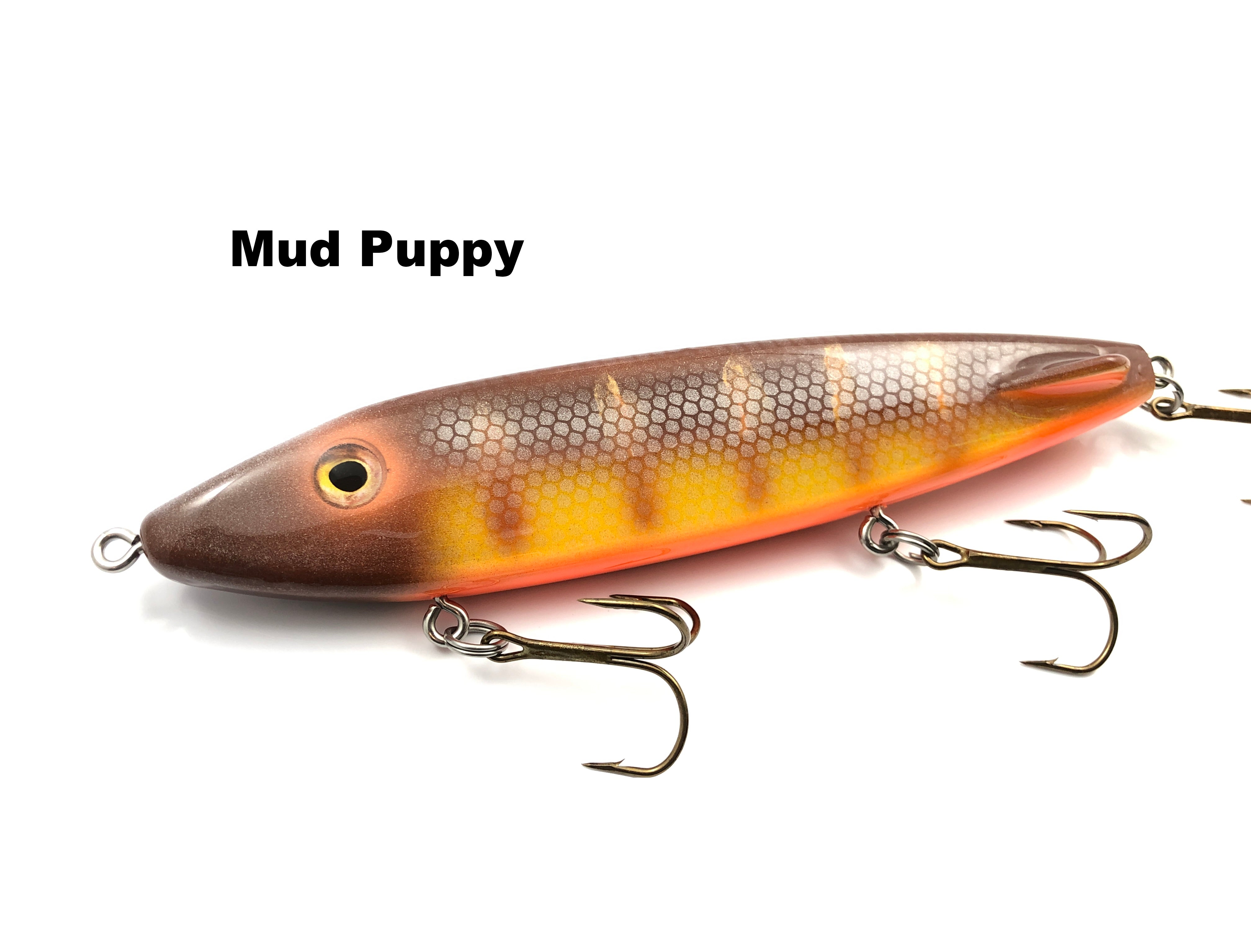 Fat AZ Raptor 8Musky Glide Bait Emerald ShadThe Stinger glide bait is one  of the newest baits Fat A.Z. Musky Products is making. We set out to build  a glider that is