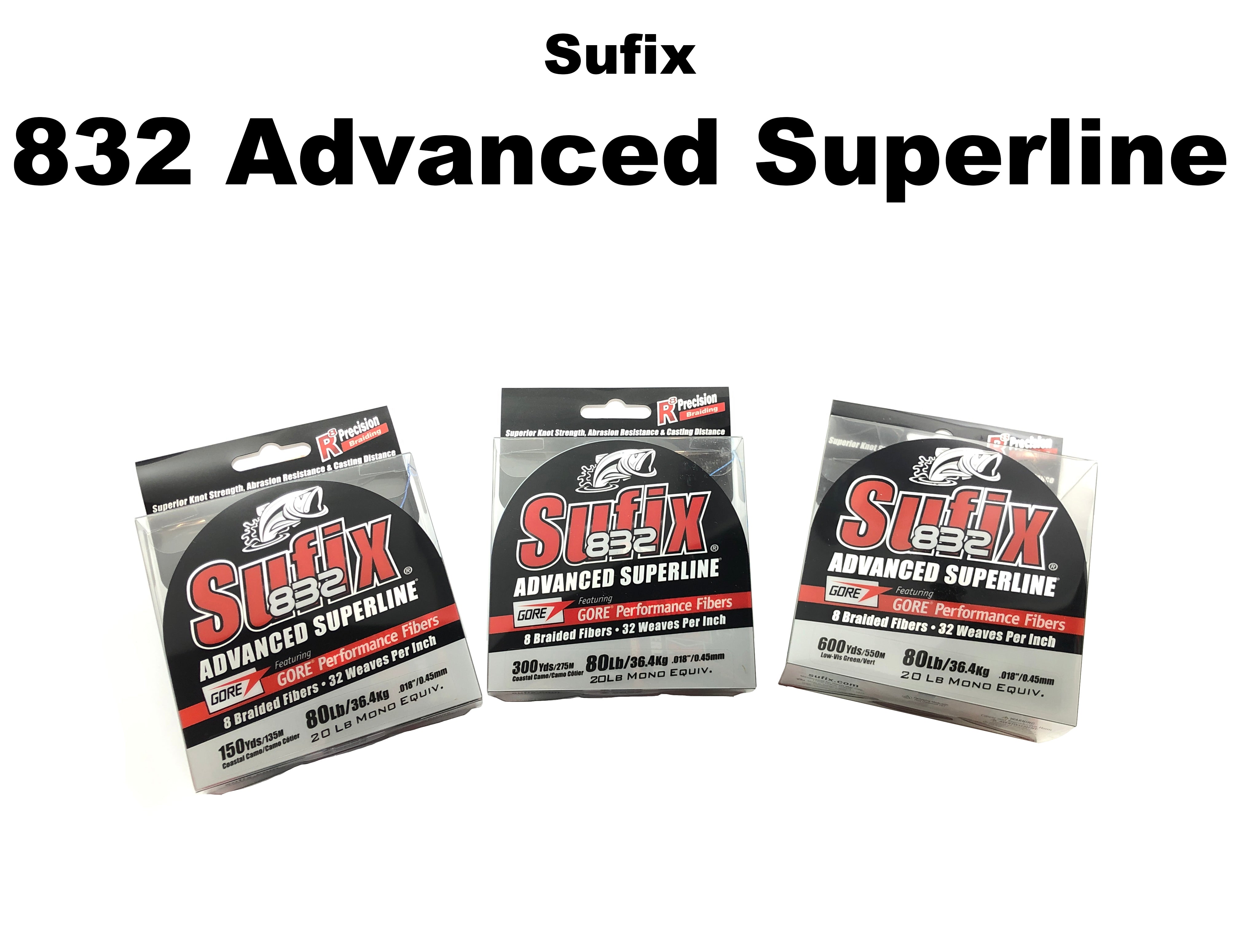 Sufix, 832 Advanced Superline, Sufix 832, Sufix Superline, 832