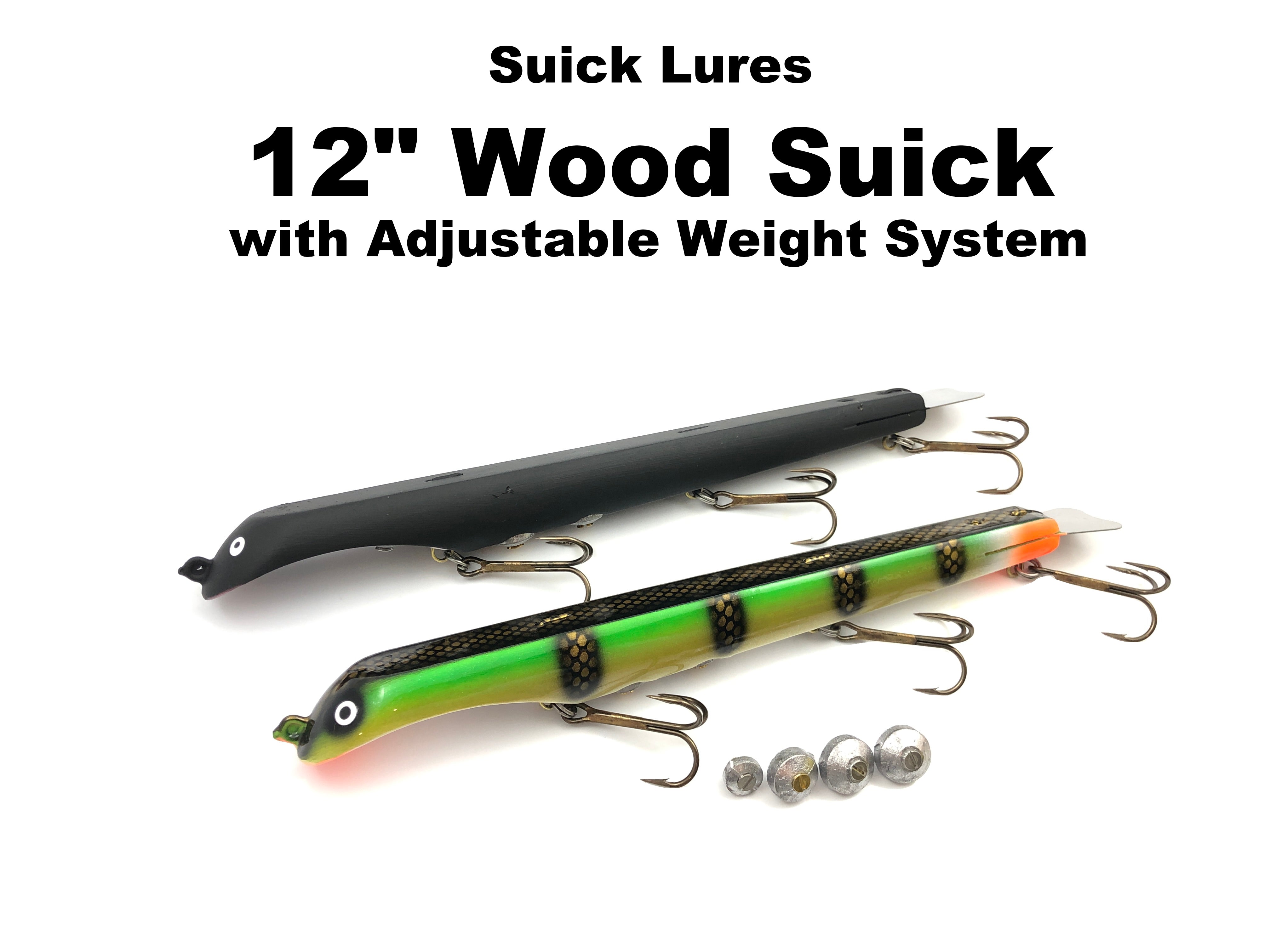 Suick Lures 12 Wood Suick with Adjustable Weight System – Team