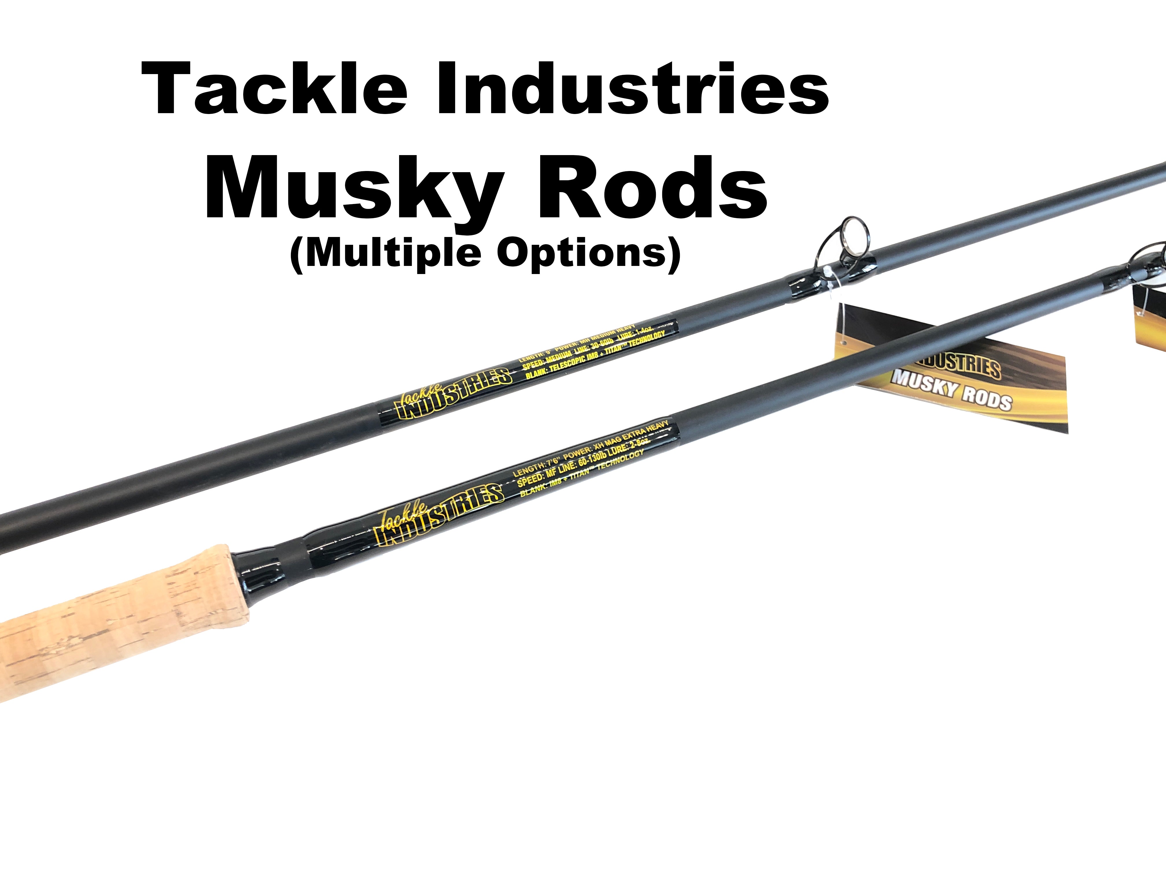 Tackle Industries - Musky Rod (Multiple Options) Team Rhino Outdoors LLC Tackle Industries - Musky Rod (Multiple Options) Team Rhino Outdoors LLC