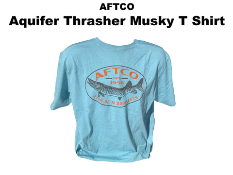 AFTCO - Aquifer Heather Thrasher Musky T Shirt