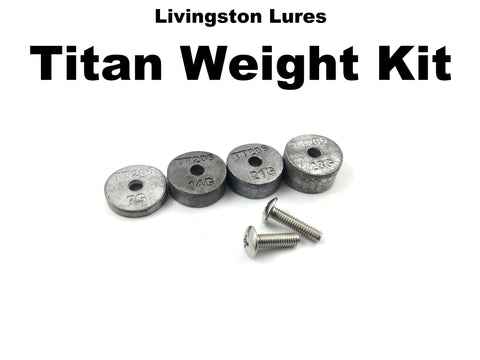 Livingston Lures Titan Weight Kit