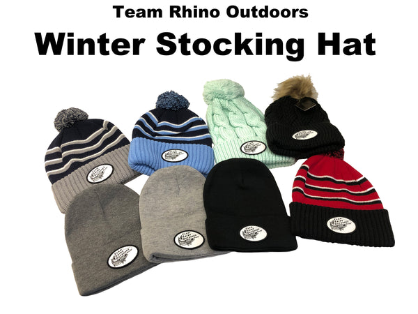 Team Rhino Outdoors Winter Stocking Hat (Various Colors/Styles)
