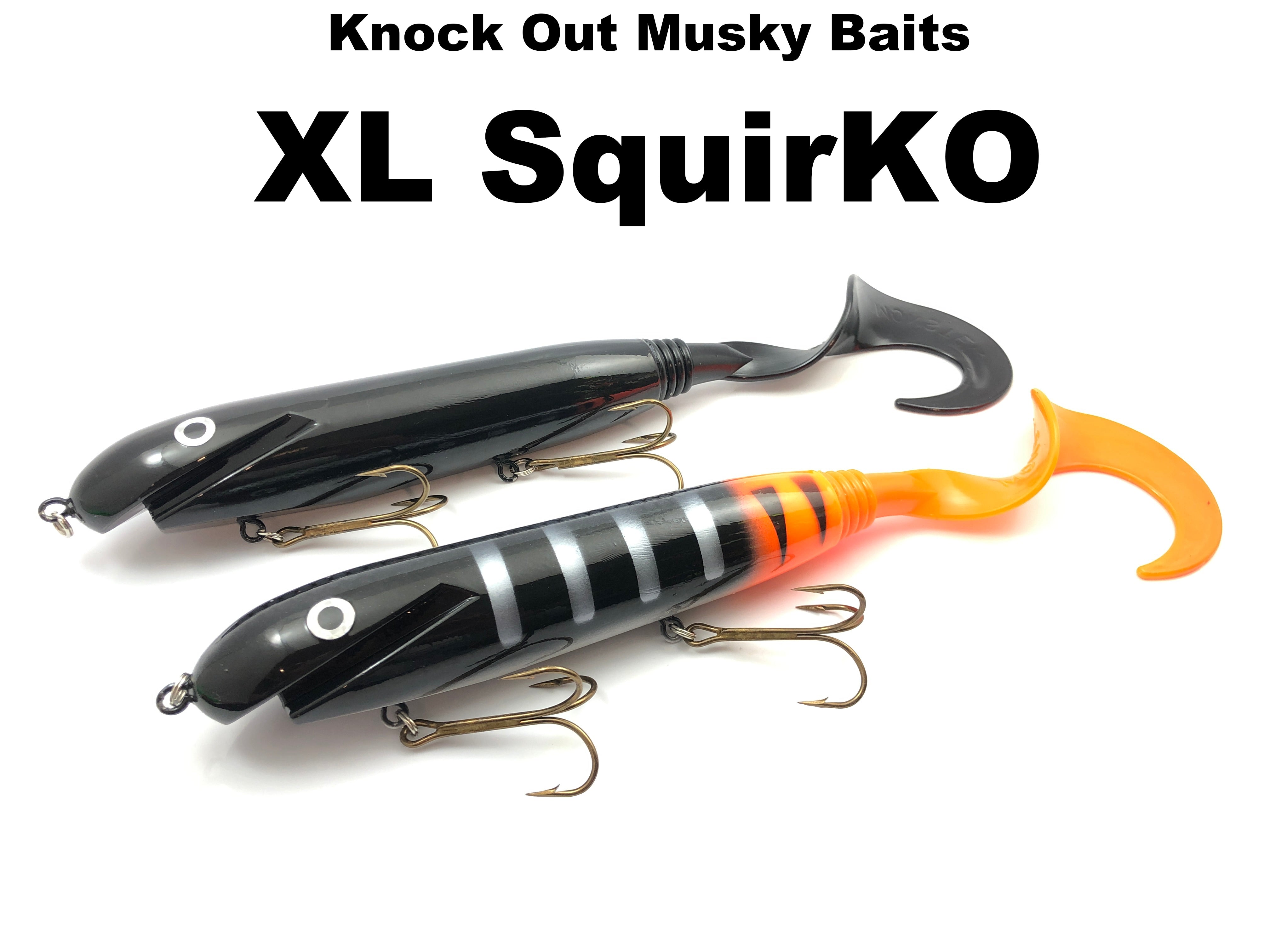 Knock Out Musky Baits XL SquirKO – Team Rhino Outdoors LLC