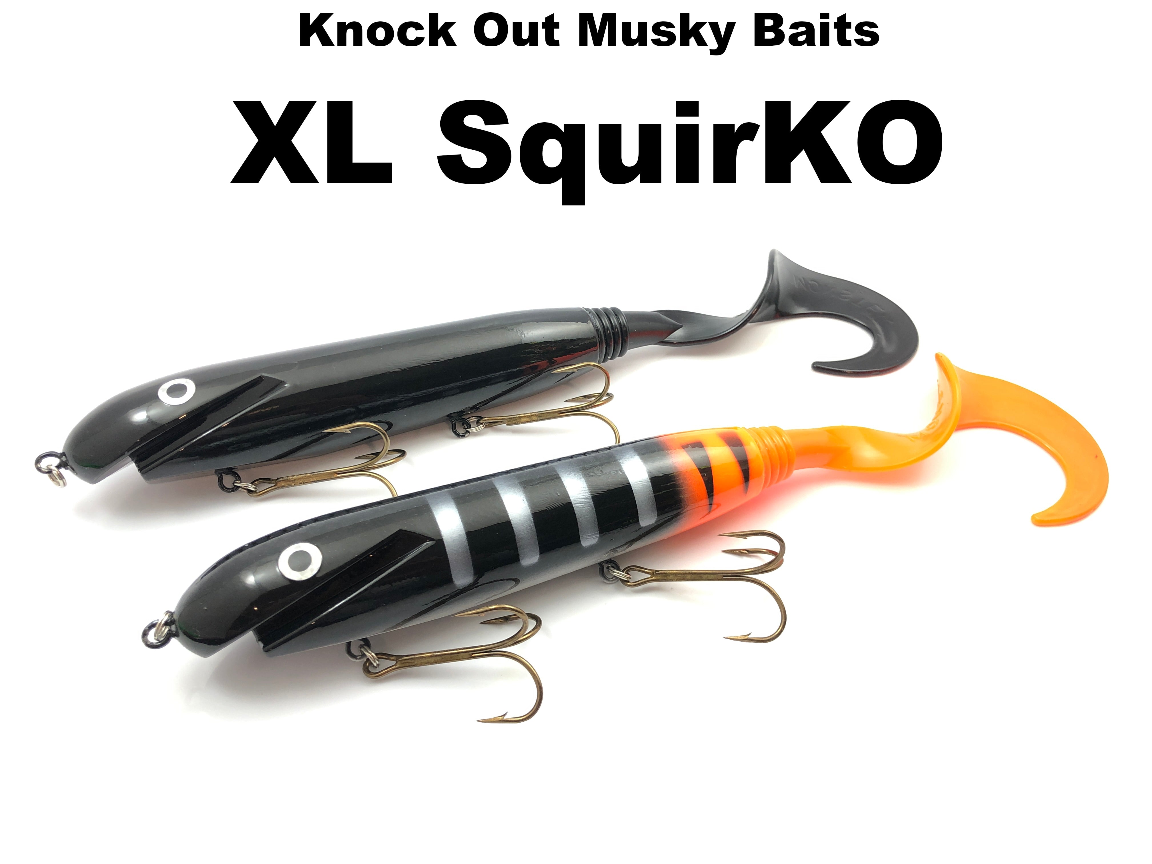 Knock Out Musky Baits XL SquirKO – Team Rhino Outdoors LLC Knock Out Musky Baits XL SquirKO – Team Rhino Outdoors LLC
