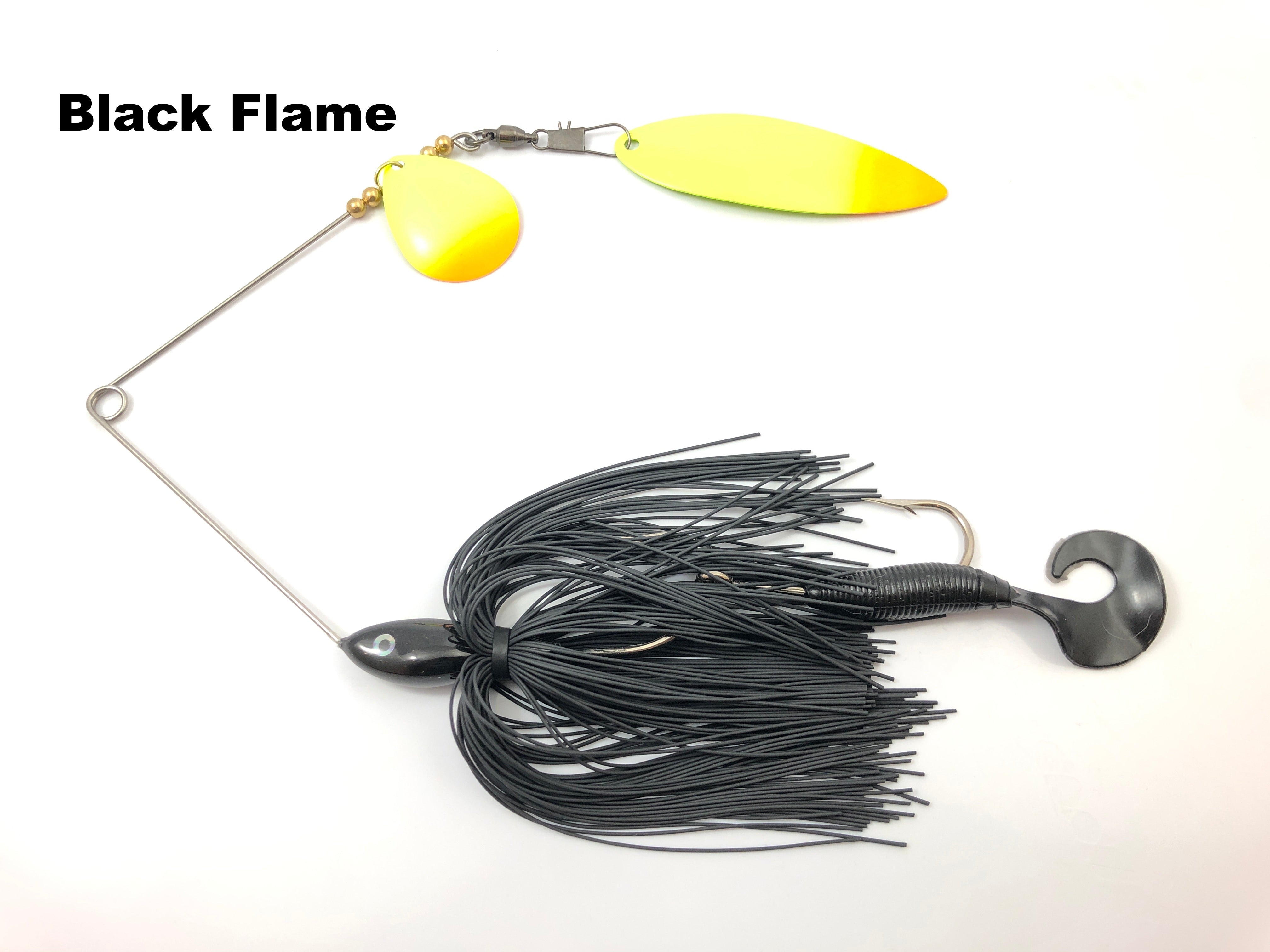 ace fishing hidden fish lure Baits Original Spinnerbait impact polymer Rattling action Double Glow finish Corrosion Evergreen LAST ACE 95F NEW