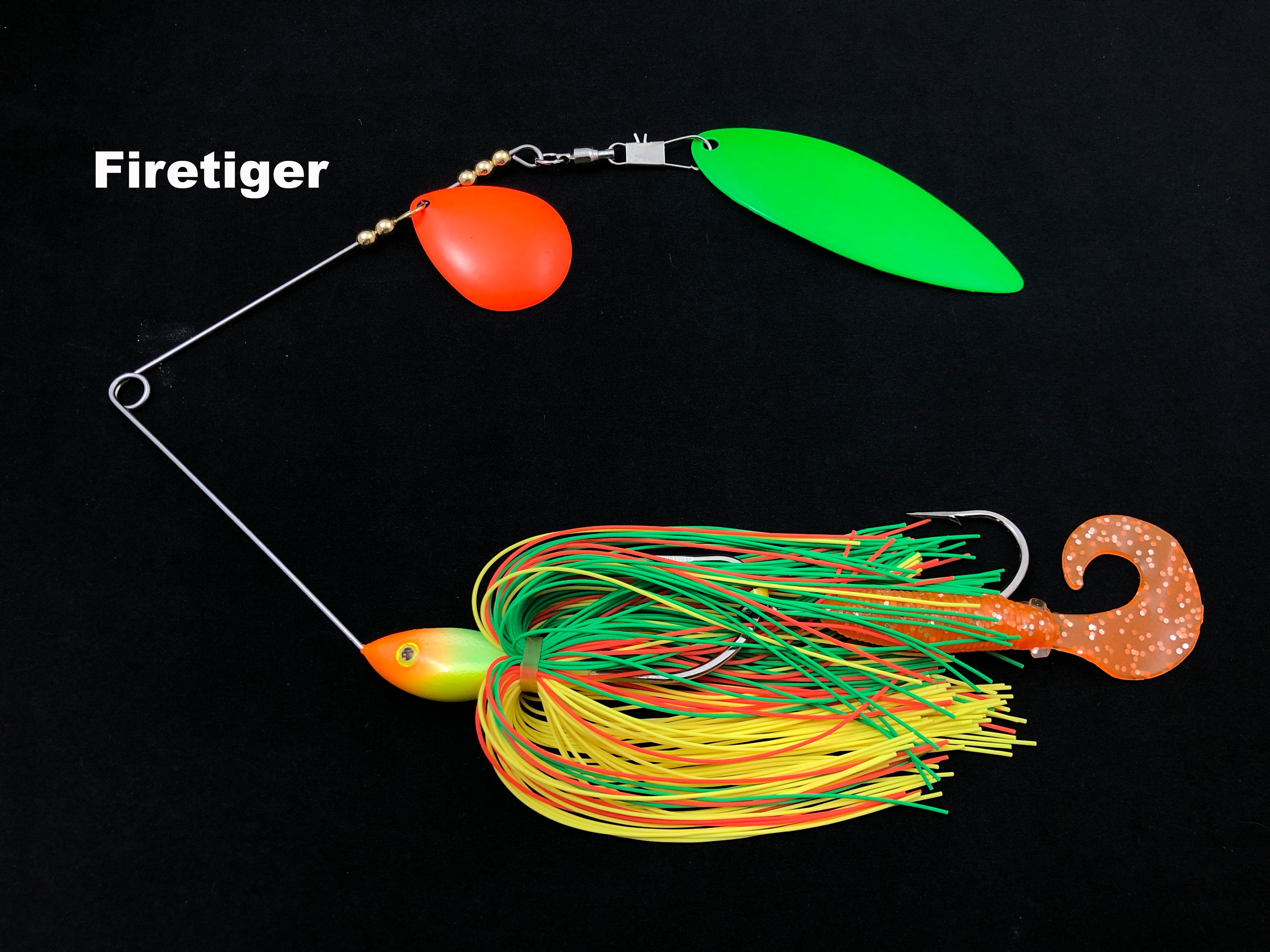ace fishing wild catch fishing lures Ace Baits Big Ace Tandem Spinnerbait – Team Rhino Outdoors LLC