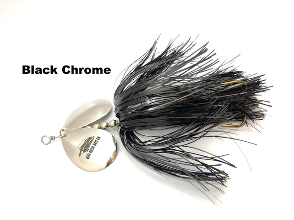 Bite Back Bait Company Mag Double 8's  - Black Chrome