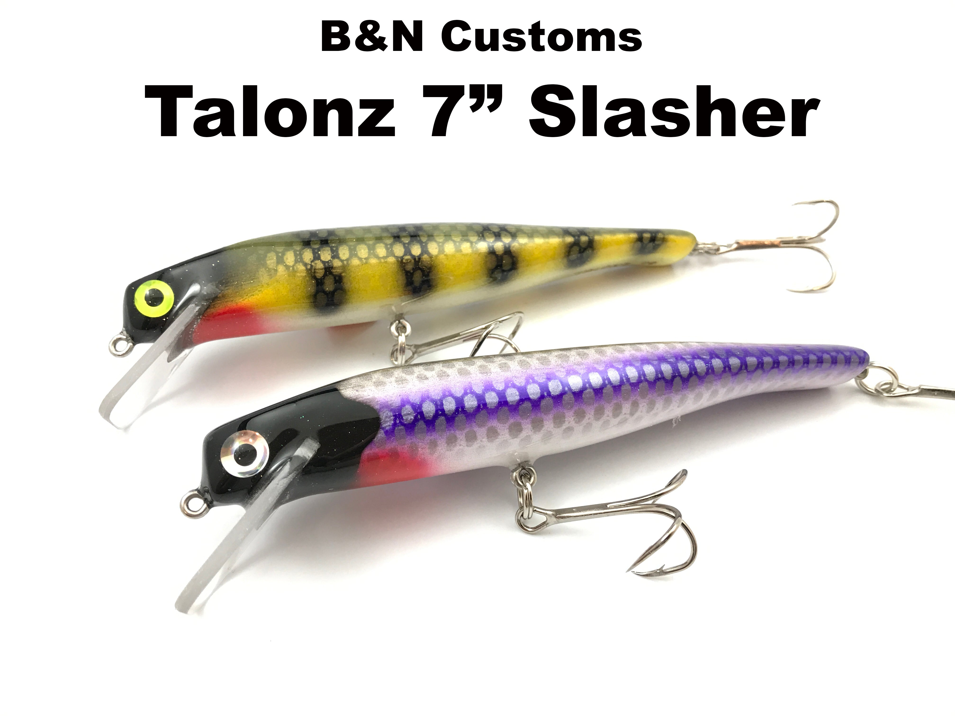 fish-all talonz lures B&N Customs Talonz 7" Slasher – Team Rhino Outdoors LLC