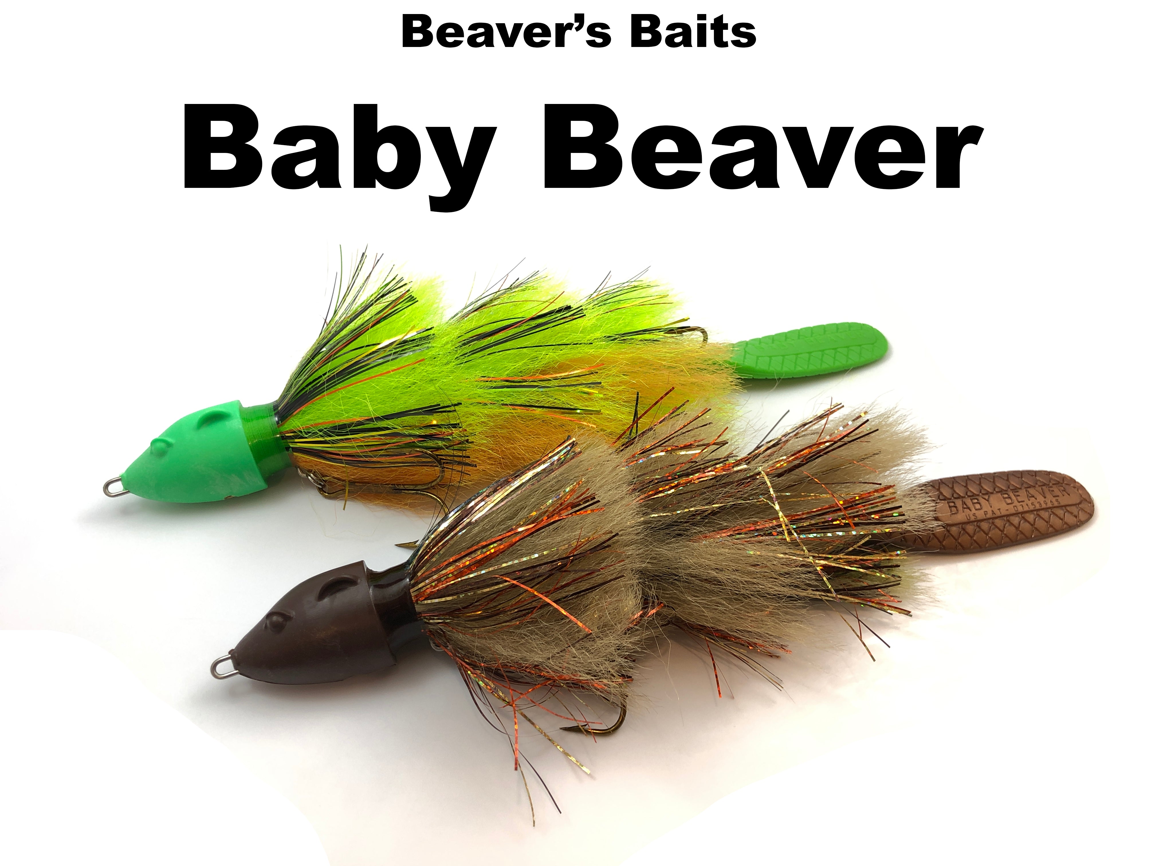 bass fishing beaver lure Beaver's Baits Baby Beaver – Team Rhino Outdoors LLC