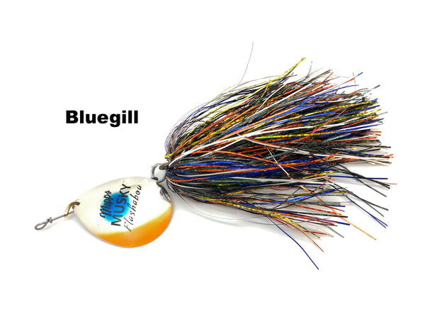 Mepps Musky Flashabou Baitfish Series Single Blade