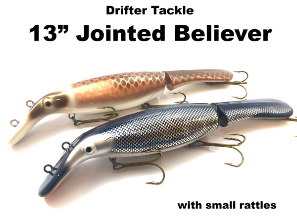 Drifter Tackle 13" Jointed Believer w/small rattles