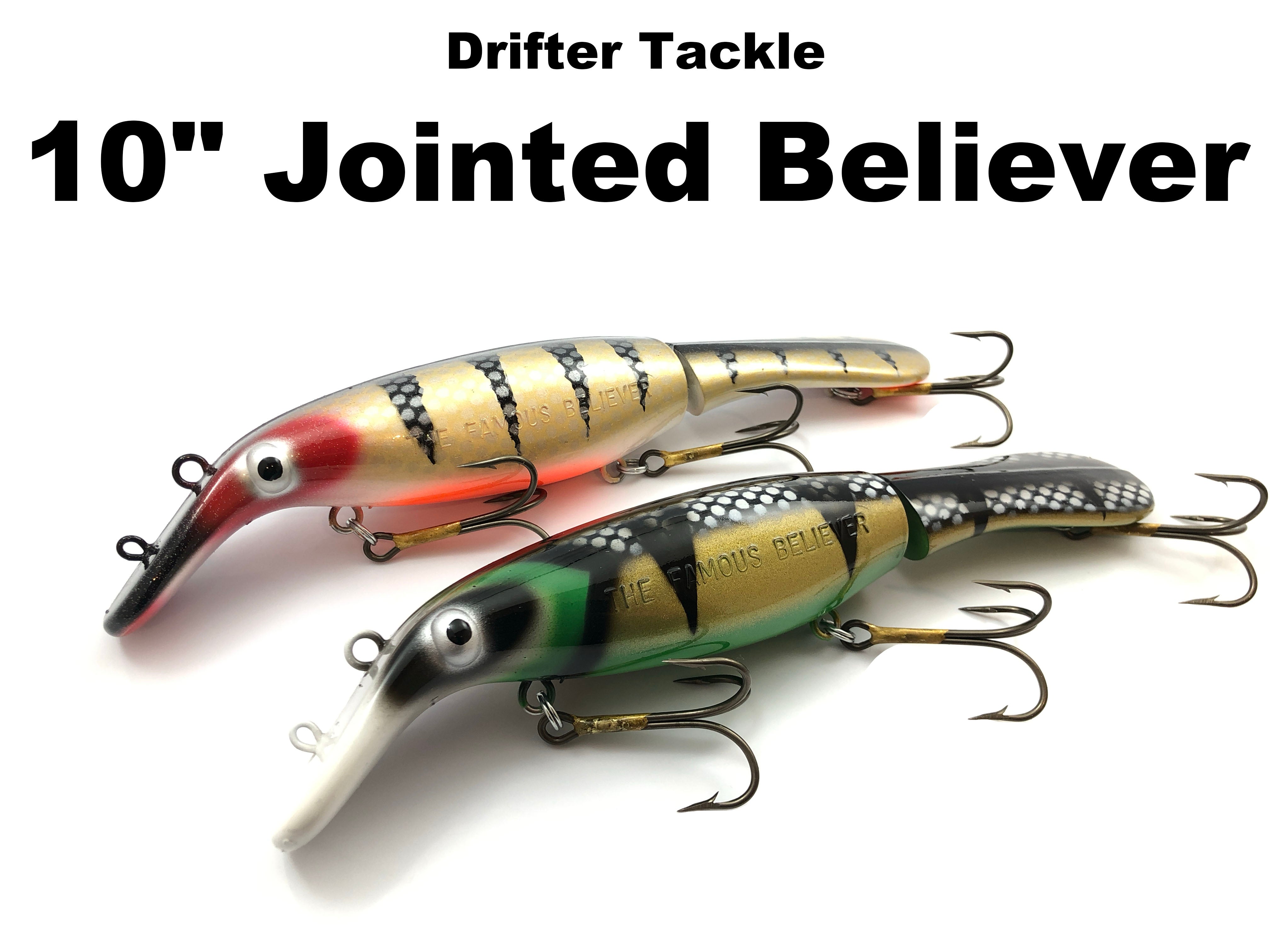 drifter tackle boxes Drifter Tackle 10" Jointed Believer – Team Rhino Outdoors LLC
