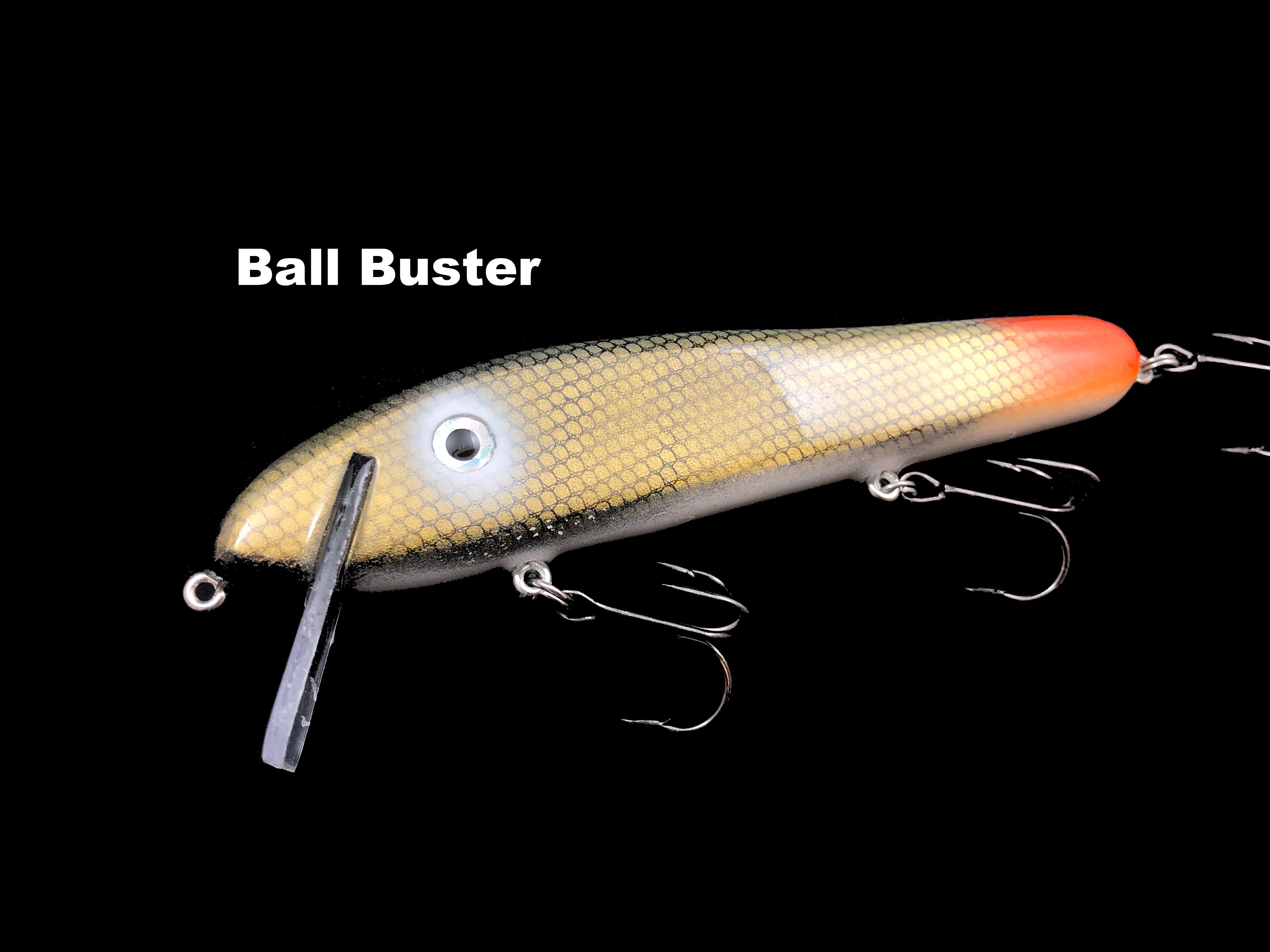 biggin tackle fishing lures Big Guy Baits 7" Minnow – Team Rhino Outdoors LLC