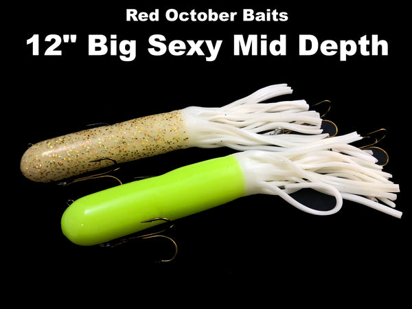 Red October Baits 12" Big Sexy Mid Depth