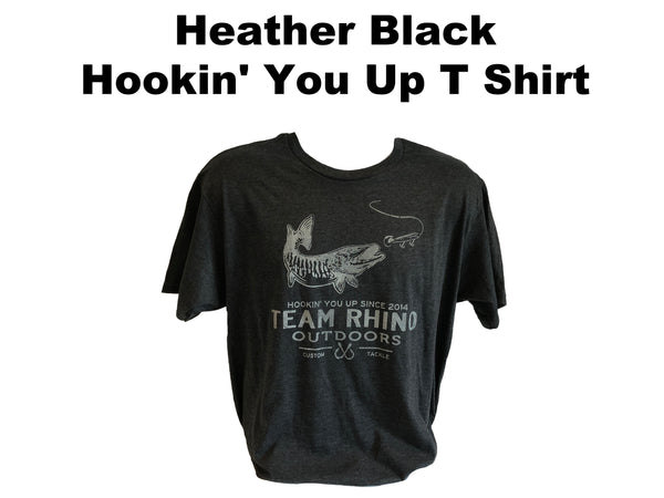 TRO - Heather Black Hookin' You Up T Shirt