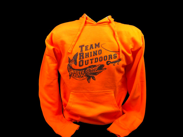 Team Rhino Outdoors - Blaze Orange Hoodie
