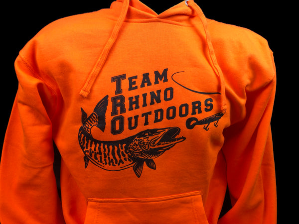 Team Rhino Outdoors - Blaze Orange Hoodie