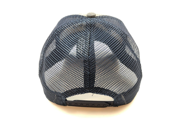 Team Rhino Outdoors Blue Stone Mesh Snapback Hat w/blue Lettering