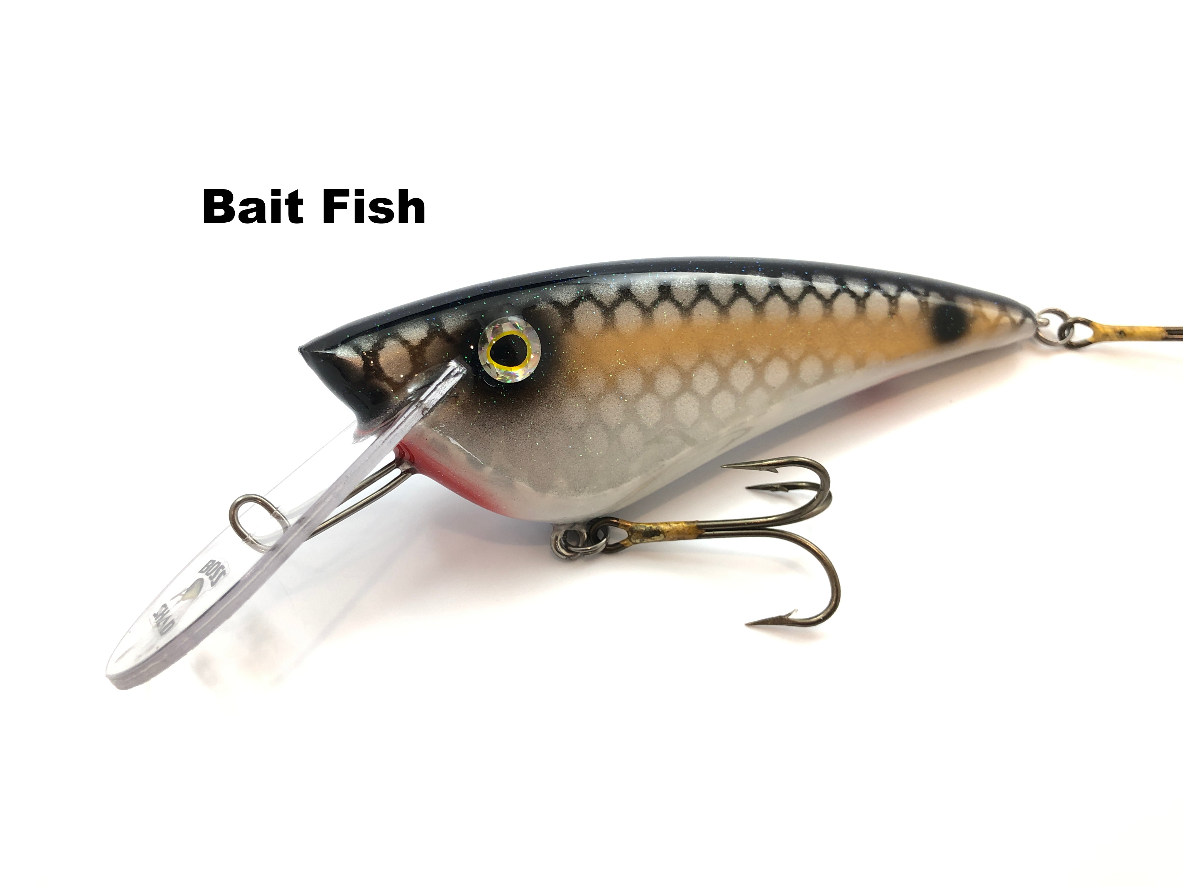 boss fish fishing hook Boss Shad 7" Boss Shad DEEP (wood) – Team Rhino Outdoors LLC