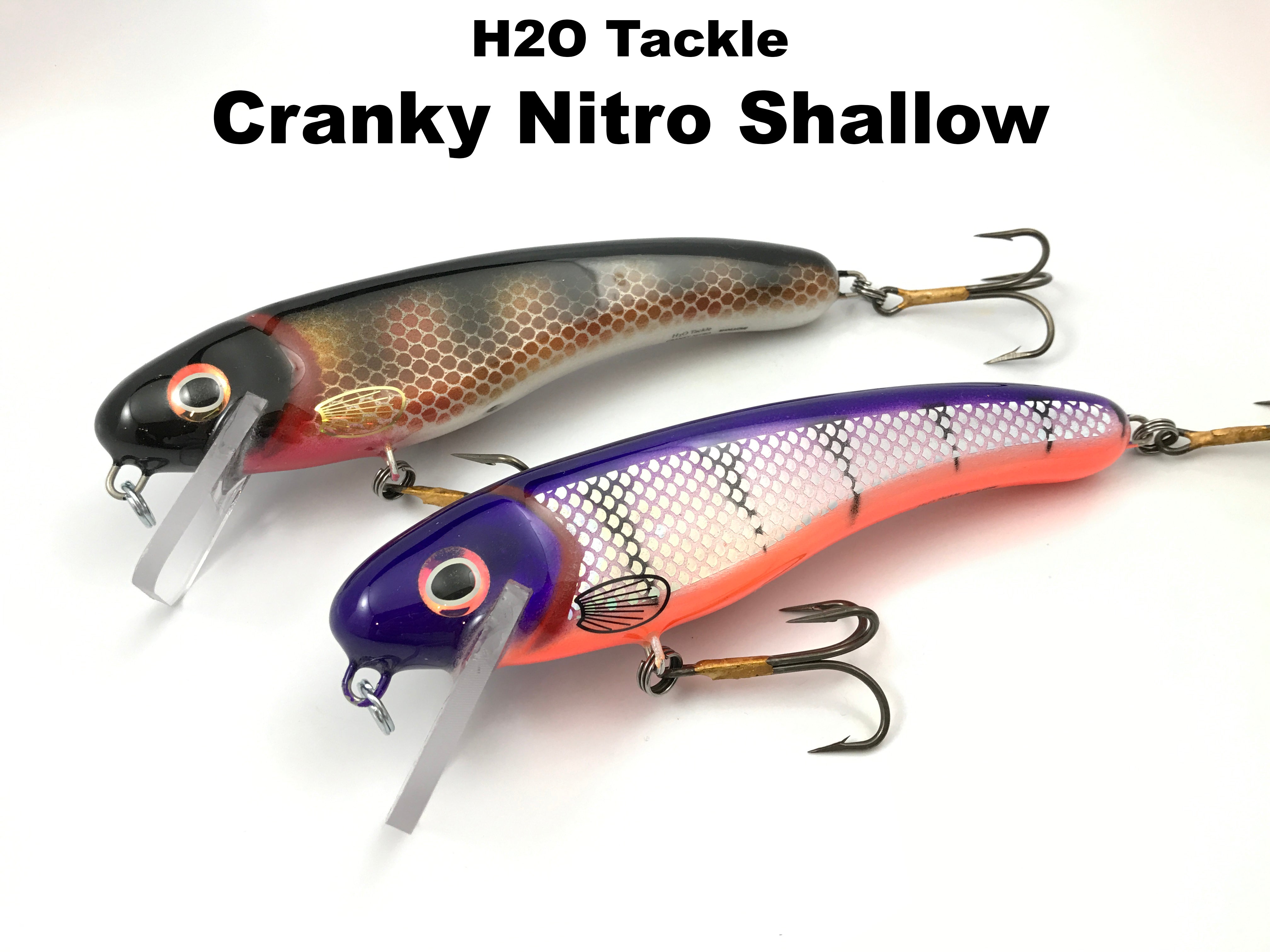 H2O Tackle Cranky Nitro Shallow Crankbait – Musky Shop