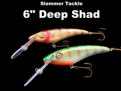 Slammer Tackle 6" Deep Shad
