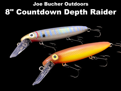 Joe Bucher Outdoors 8" COUNTDOWN Depth Raider