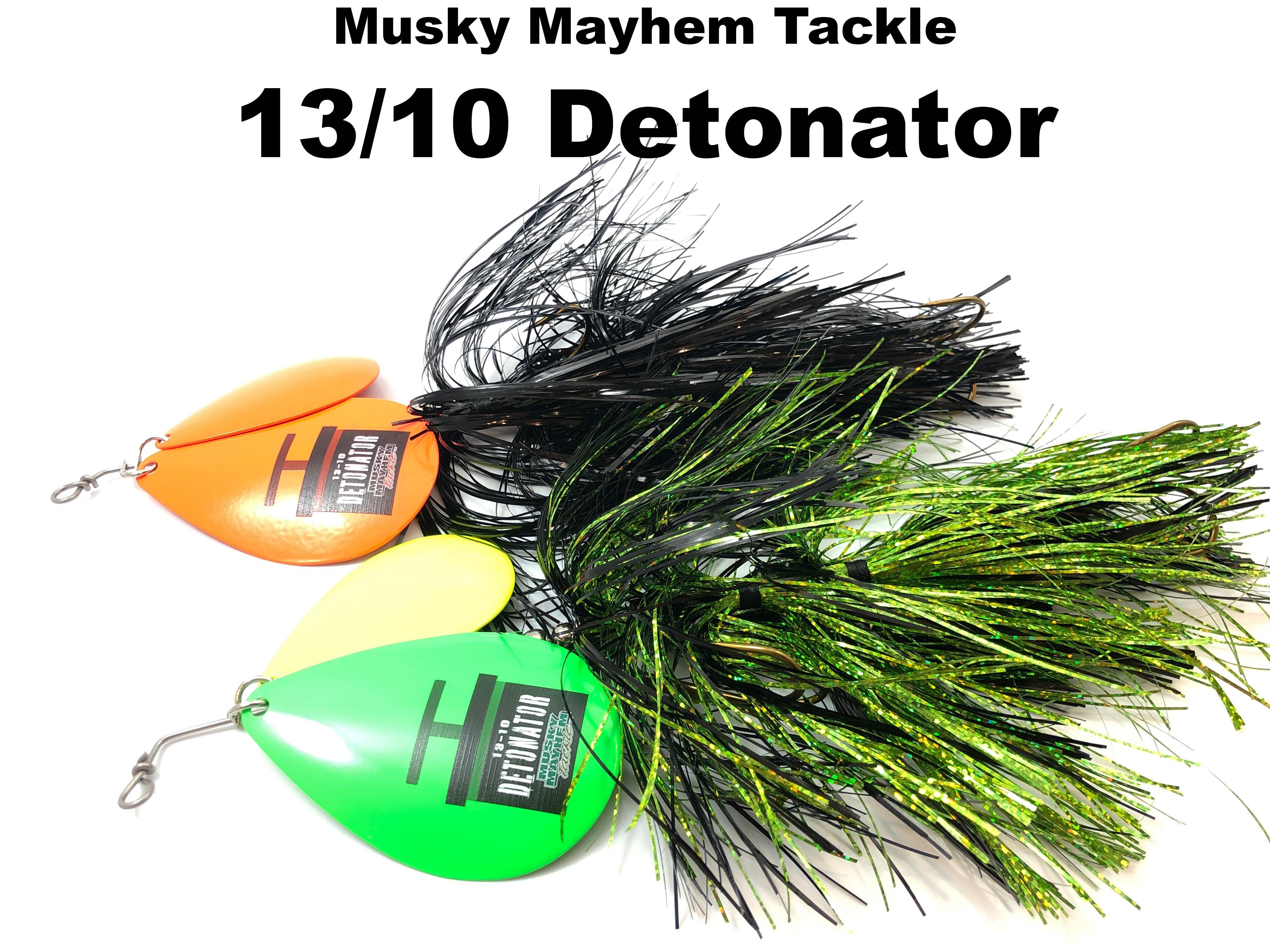 Musky Mayhem Tackle 13/10 Detonator – Team Rhino Outdoors LLC