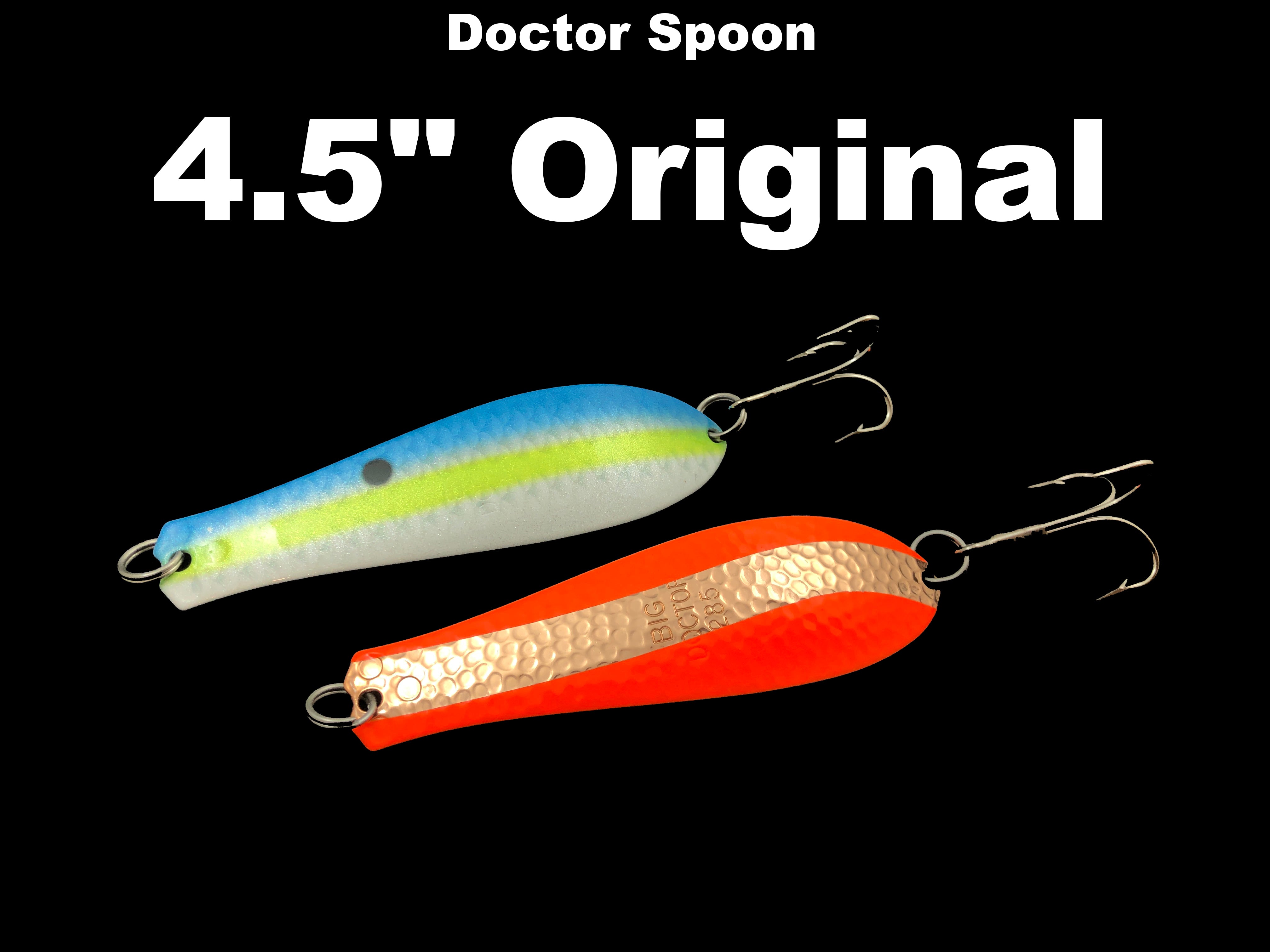 big doctor 285 fishing lure Doctor Spoon 4.5" Original – Team Rhino Outdoors LLC