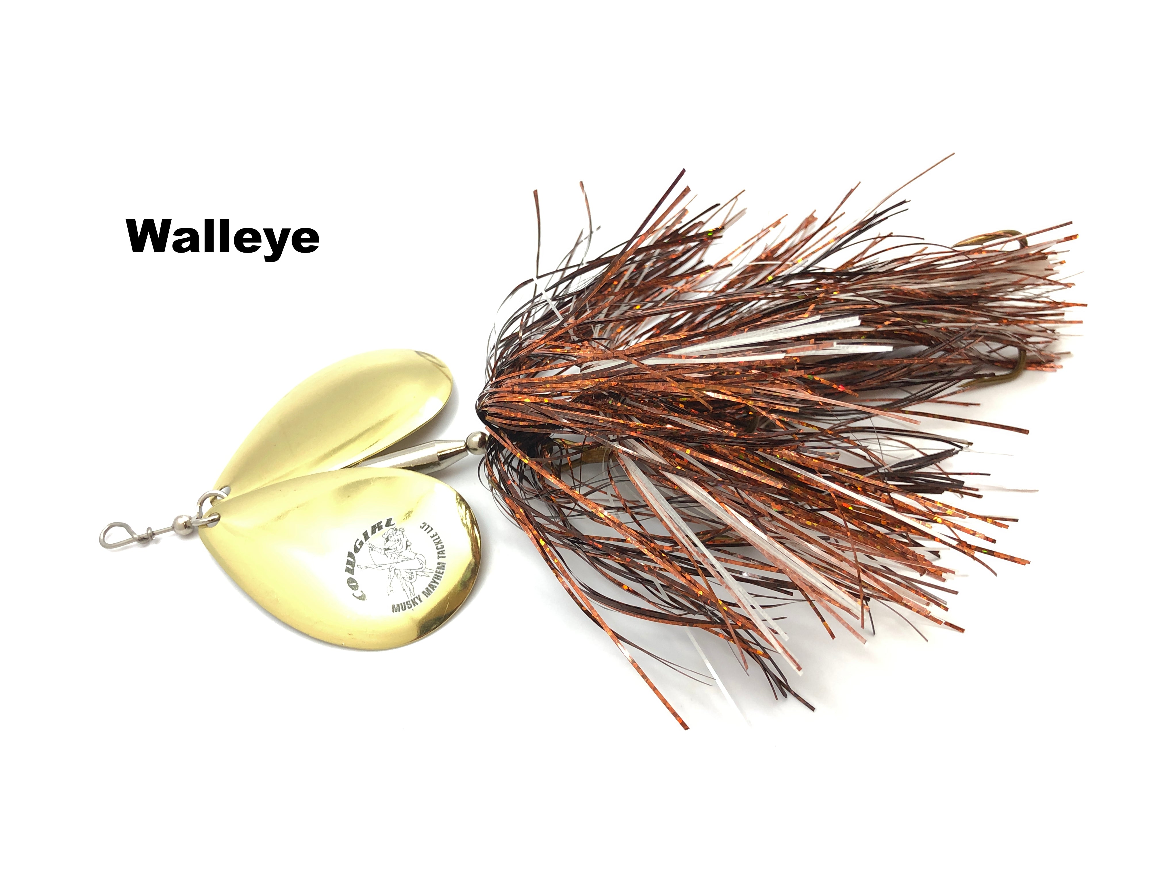 cowboy fishing lures Musky Mayhem Double Cowgirl – Team Rhino Outdoors LLC