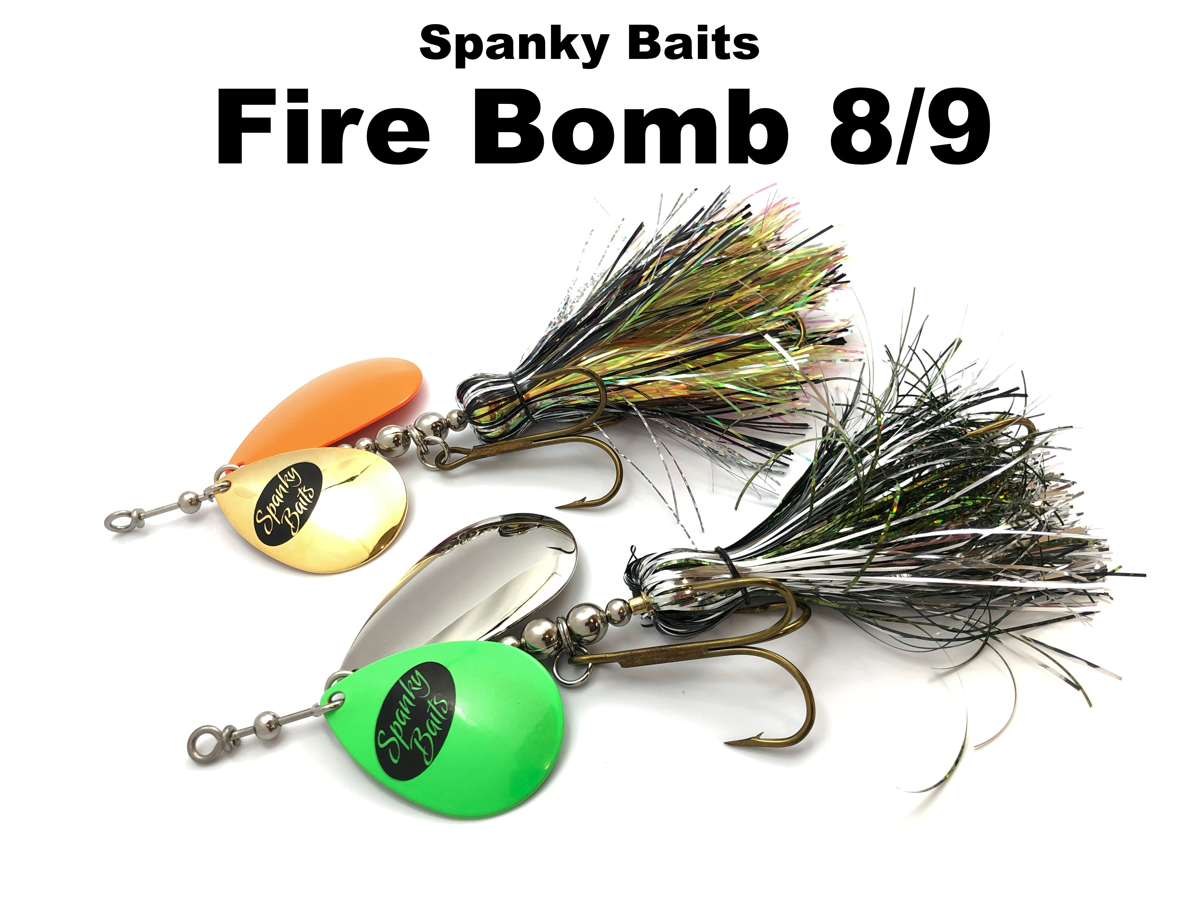 Spanky Baits Fire Bomb (8 - 9 Blades) – Team Rhino Outdoors LLC