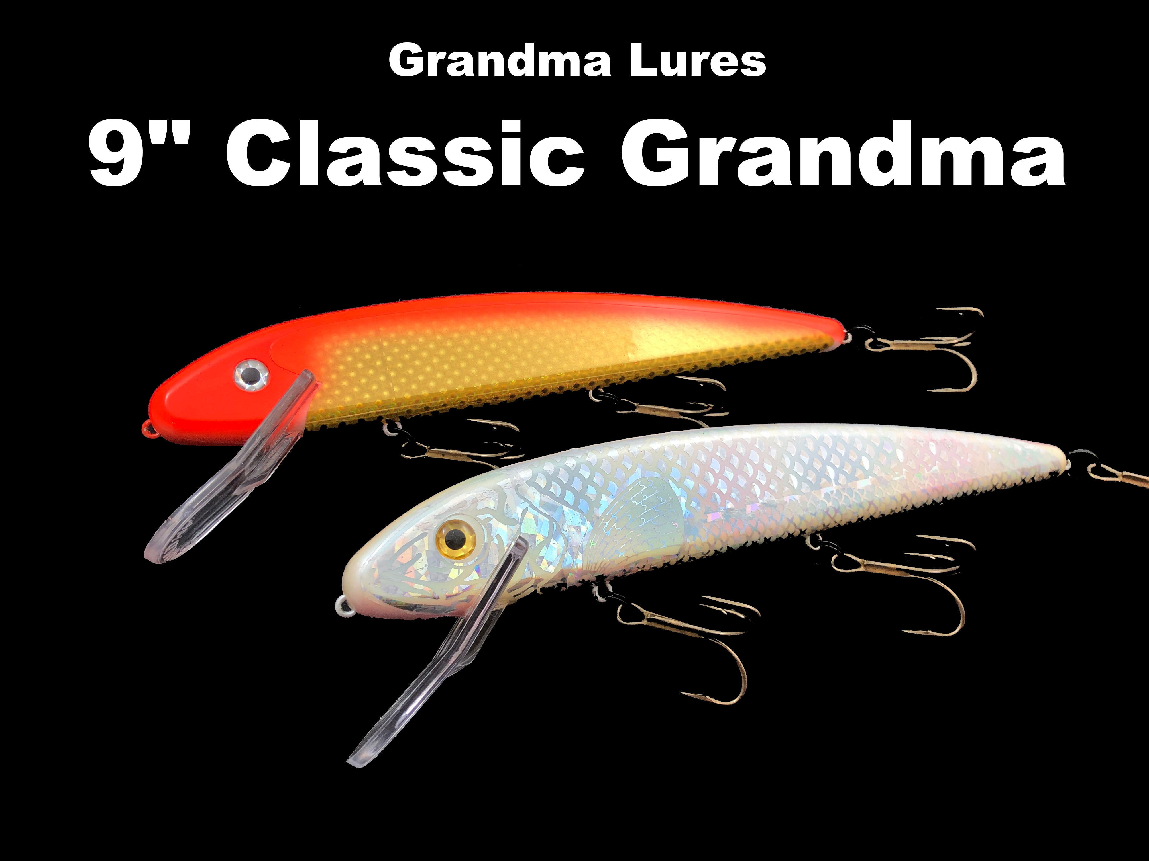 Grandma Lures - 9 Classic Grandma – Team Rhino Outdoors LLC