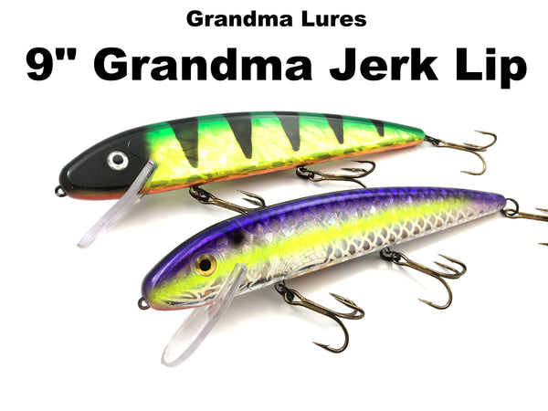 Grandma Lures - 9" Grandma Jerk Lip