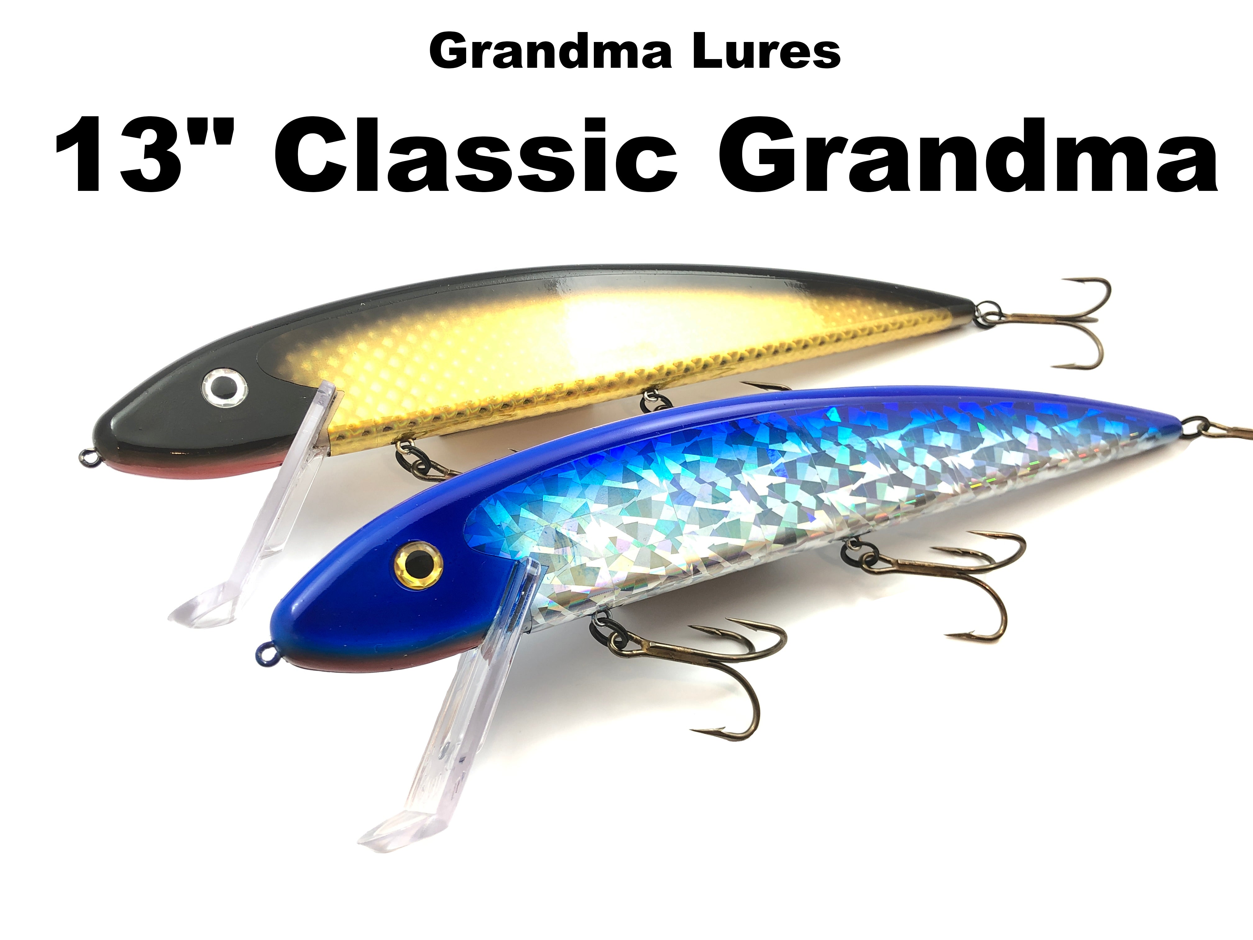 Grandma Lures - 13 Classic Grandma – Team Rhino Outdoors LLC