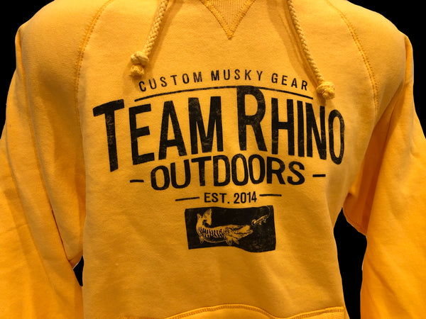 Team Rhino Outdoors - Golden Custom Musky Gear Hoodie