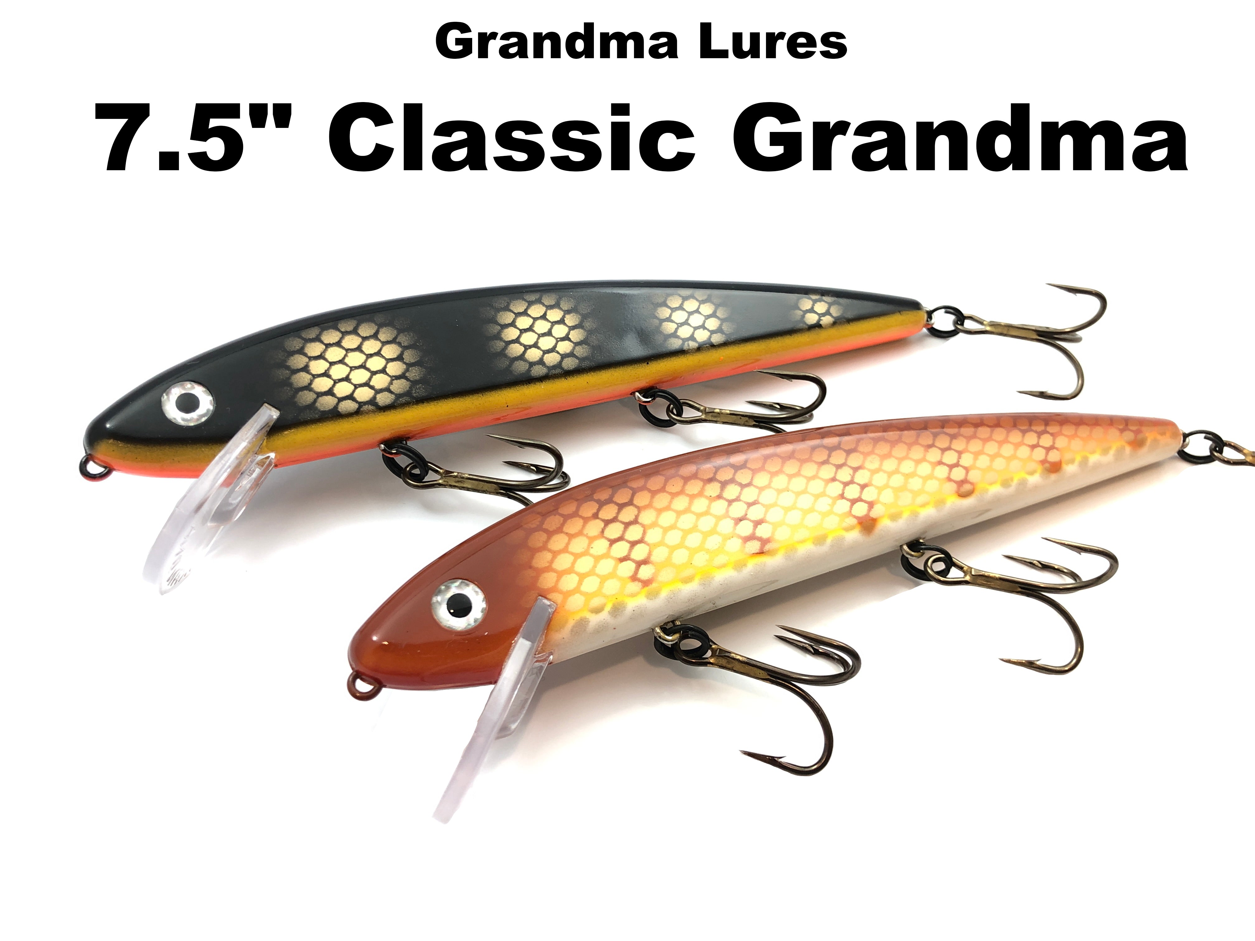 Grandma Lures - 7.5 Classic Grandma – Team Rhino Outdoors LLC