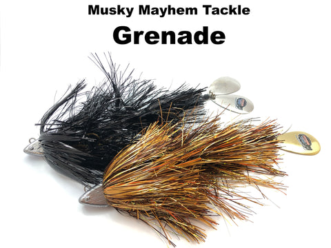 Musky Mayhem Tackle – tagged Grenade Musky Lure – Team Rhino Outdoors LLC