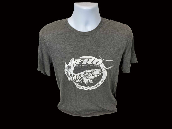 TRO - Grey Circle Fishing Gear T Shirt (2XL Only)